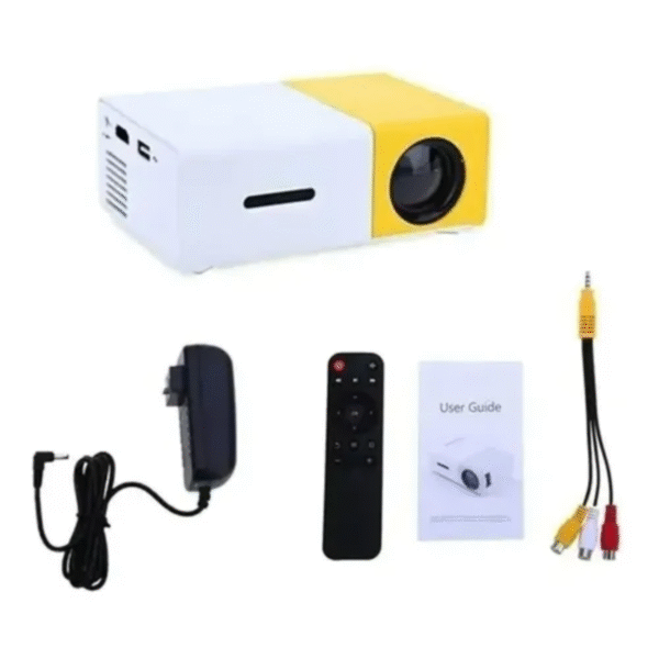 Mini Proyector Led Portatil Amarillo - Image 3