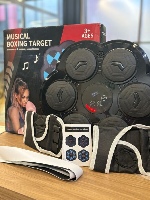 Máquina de Boxeo Musical para Entrenamiento en Casa y Gimnasio | Almohadilla de Boxeo LED - Image 5